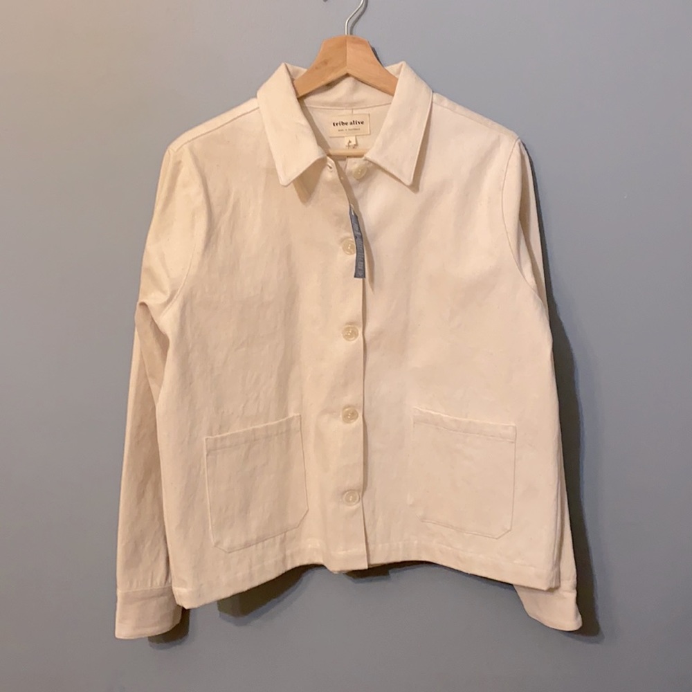 Tribe Alive Chore Coat in Salt